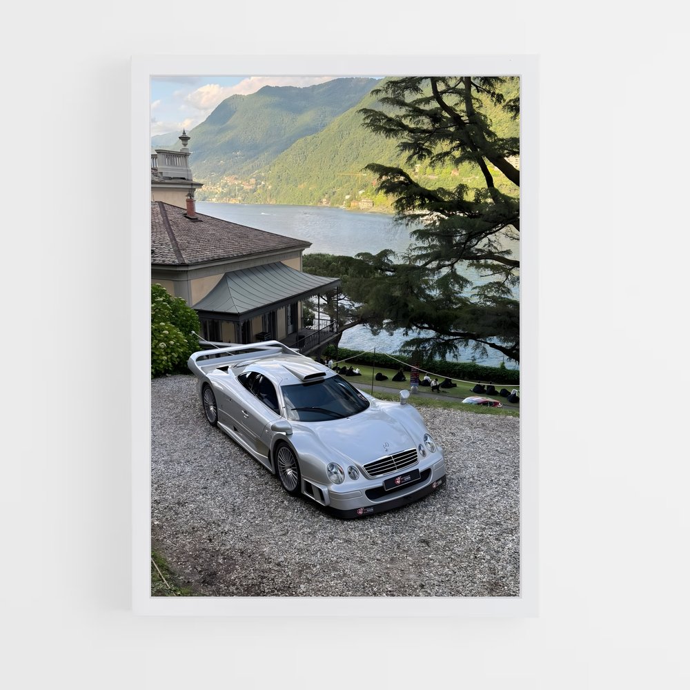 Poster Clk gtr élégant – affiche Mercedes (vue 3)